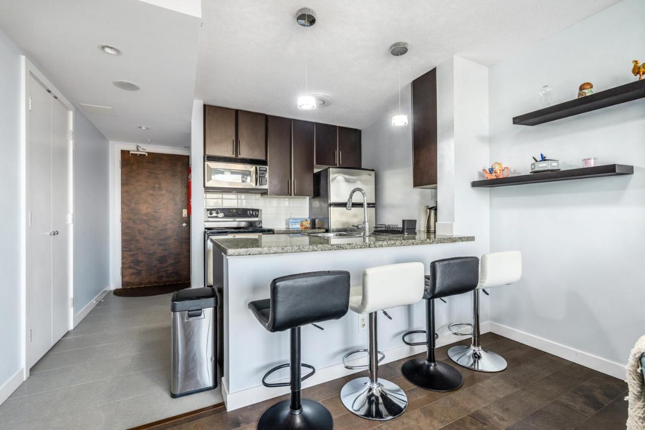 Downtown 1 Bedroom Water View Condo Vancouver Eksteriør bilde