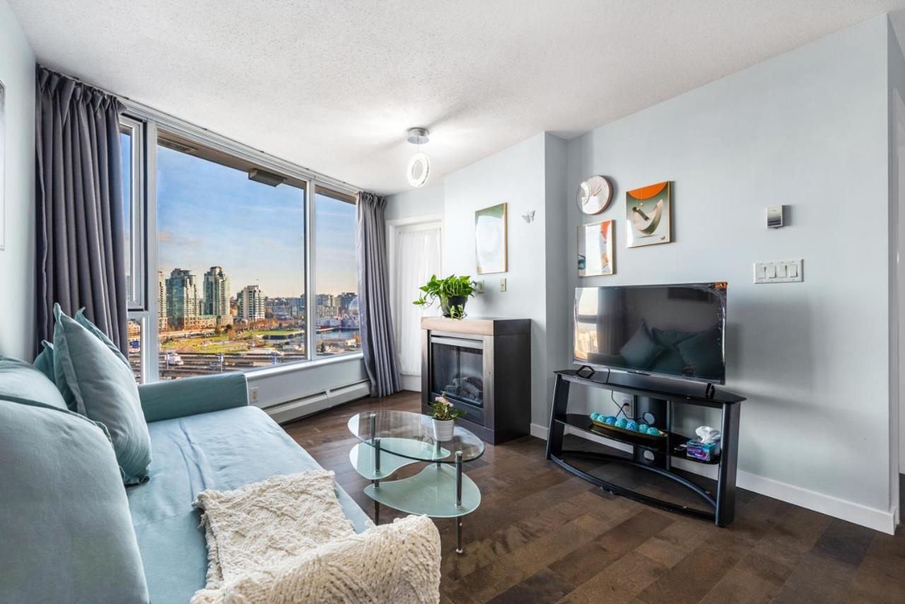 Downtown 1 Bedroom Water View Condo Vancouver Eksteriør bilde