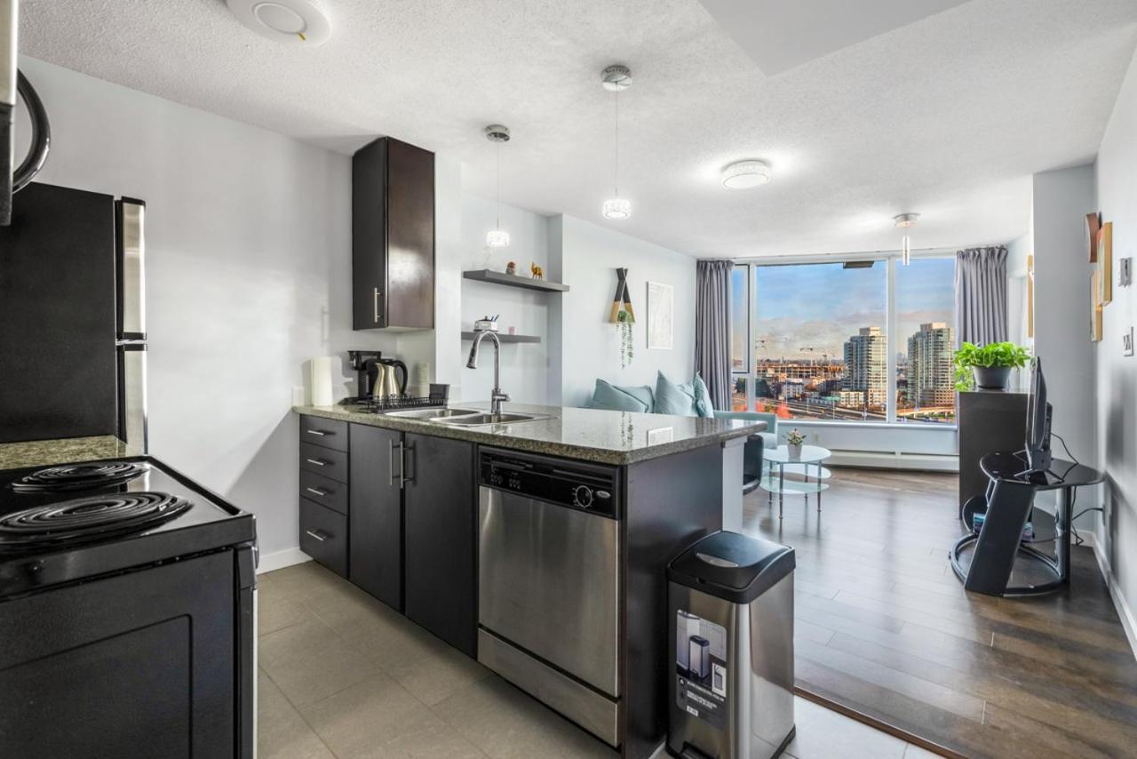 Downtown 1 Bedroom Water View Condo Vancouver Eksteriør bilde