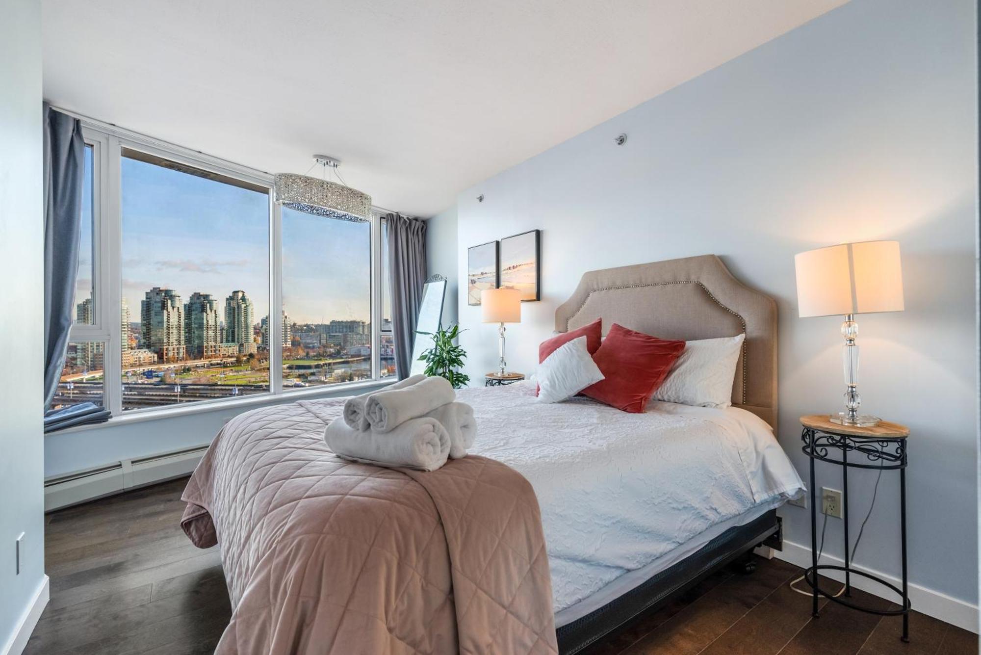 Downtown 1 Bedroom Water View Condo Vancouver Eksteriør bilde